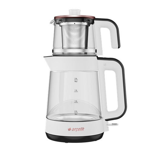 Arçelik Arçelik CM 6964 Resital Beyaz 1900 W Cam Çay Makinesi En Ucuz Fiyatları ve Özellikleri