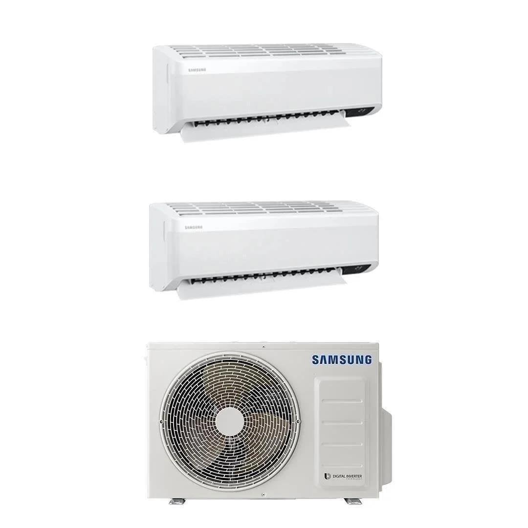 Samsung Samsung Wind Free Multi 1+2 Sistem (AJ080TXJ4KH/EA) 8 kw Dış 7+24 Btu İç Ünite Duvar Tipi Klima En Ucuz Fiyatları ve Özellikleri